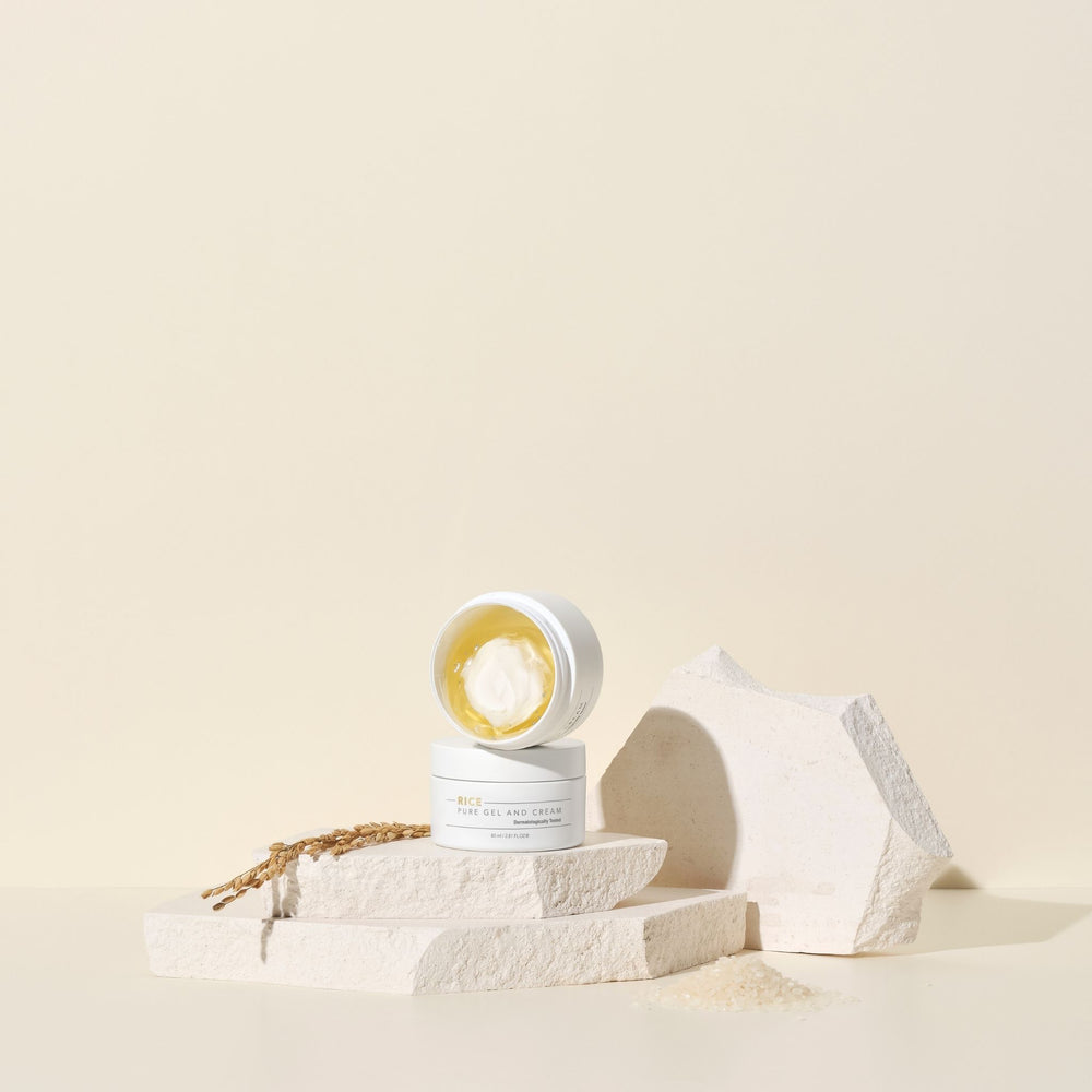 Rice Pure Gel and Cream